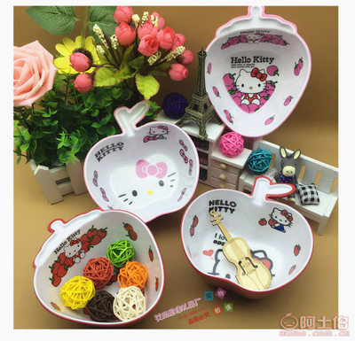 【廠家直銷hellokitty飯碗日式可愛(ài)仿瓷密胺餐具創(chuàng)意蘋(píng)果造型碗】深圳市寶安區(qū)石巖艾尚尼佳工藝禮品廠 - 產(chǎn)品庫(kù)