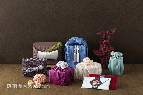 正統(tǒng)派硬面有好運(yùn)的采購(gòu)產(chǎn)品袋子包裝布禮物韓國(guó)